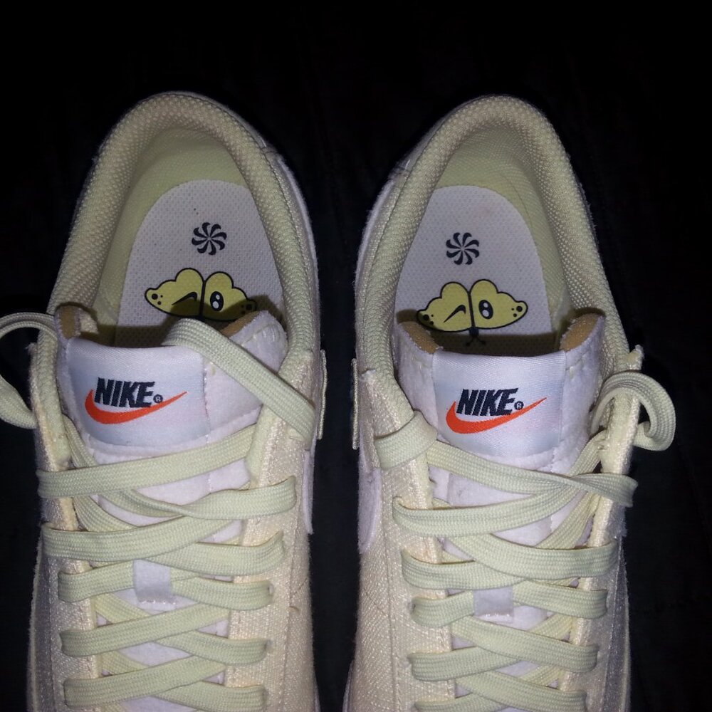 Nike Blazer Platform Shoes Next Nature Women's 9.5 Low Sneakers Yellow VNDS - Picture 10 of 14